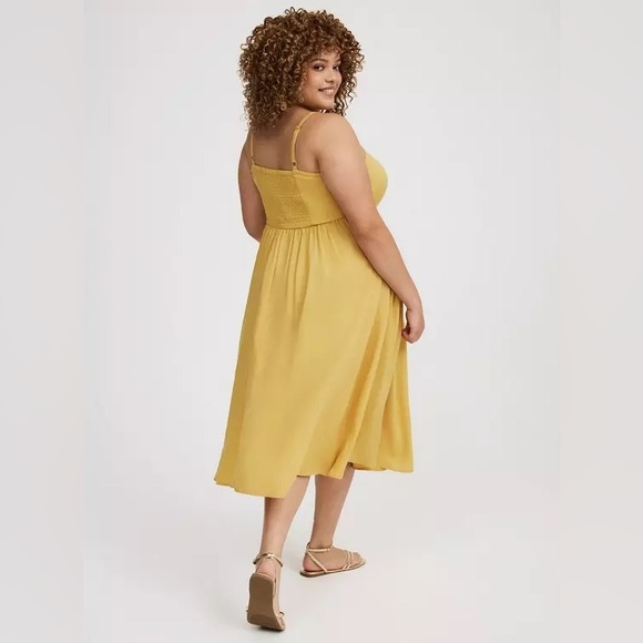 Midi Washable Challis Sundress - Picture 3 of 9